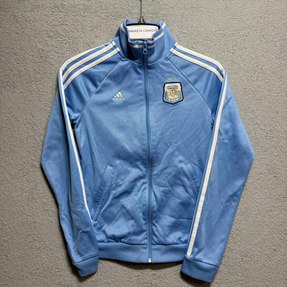 Adidas Argentina AFA Track Jacket Size S Youth Boys